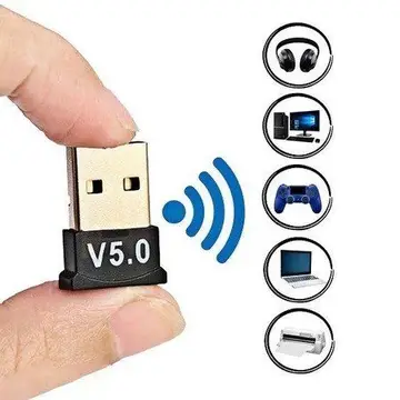 Adaptador E Receptor USB Bluetooth 5.0 Plug usb Transmissor de audio para Notebook/PC