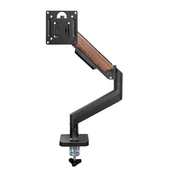 suporte para monitor zinnia rust 100 17 pol a 32 pol preto