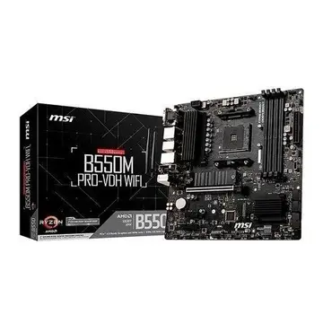 placa mãe msi b550m pro-vdh b550 am4 wifi