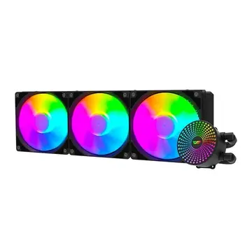 water cooler aigo darkflash dc360 radiant argb 360mm preto dc360bk