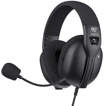 headset gamer havit fuxi h5d black 50mm
