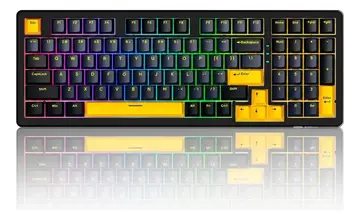 teclado fire phoenix f99 pro tri mode rgb fire phoenix