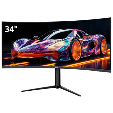 monitores monitor curvo gamer led rgb 34 va ultrawide qhd 1ms 165hz