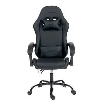 cadeira gamer husky storm 100 ate 120kg almofadas reclinavel 135 pu preta hcg100pt