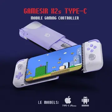 controle de jogos gamesir x2s type-c