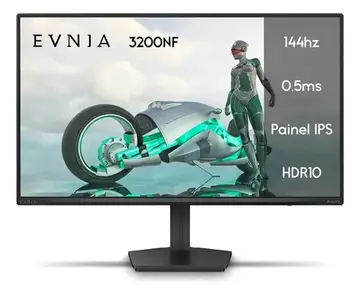 monitores philips evnia 24 ips 144hz 0.5ms wide fullhd 127/220v