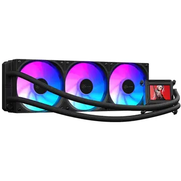refrigeração kalkan aura lcd 360mm argb 2.4"
