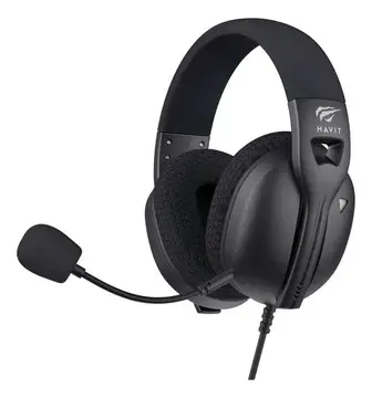 headset havit fuxi h5d fuxi h5 preto