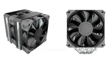 air cooler montech nx600 dual tower 120mm intel e amd preto nx600b