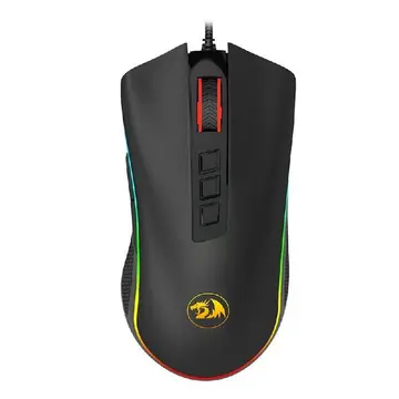 Mouse Gamer Redragon Cobra Chroma Rgb 12400 Dpi 8 Botoes Preto M711