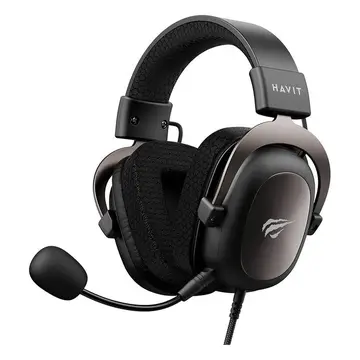 Headset Gamer Havit Drivers 53Mm Microfone Plugavel 3 5Mm Pc Ps4 Xbox One Preto Hv H2002D