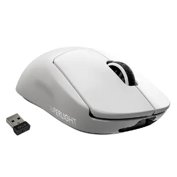 Logitech G Pro X Superlight Sem Fio 25000 DPI Branco