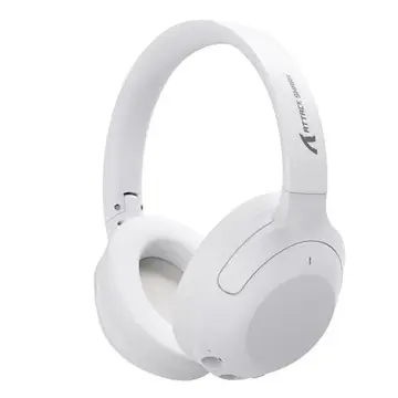 ATTACK SHARK Fones de ouvido G300 sem fio Over-Ear com cancelamento de ruído ativo, Bluetooth 5.3, tempo de reprodução 40H, som estéreo HD d