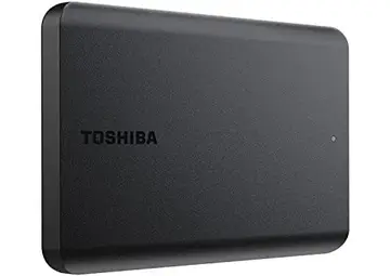 PARCELADO! HD Externo Toshiba 1TB Canvio Basics Preto HDTB510XK3AA