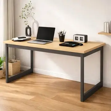 Mesa Escritório Industrial 150x60 Reforçado Ferro Homeoffice