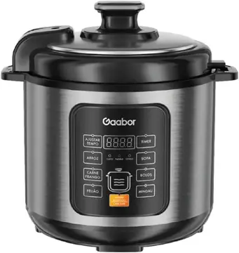 eletrodomésticos gaabor rc-s60e02as 6l