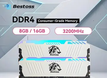 memoria ram bestoss ddr4 8gb 3200mhz cl18 rgb