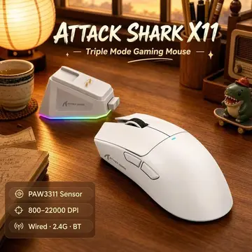 mouse gamer attack shark x11