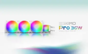 refrigeracao liquida geometric future eskimo pro 36 rgb branco