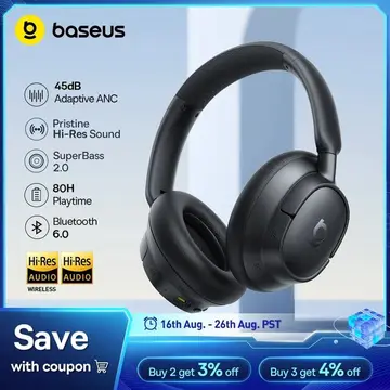 fone de ouvido baseus eh10 anc