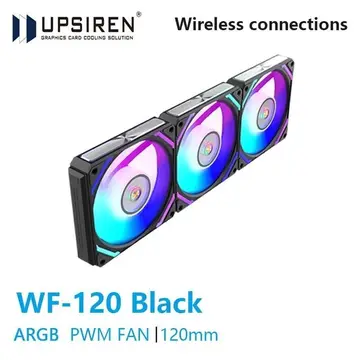 ventoinha upsiren wf-120 argb pwm 3 pcs