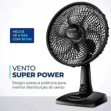 Ventilador Mondial 30cm Vsp 30 B 60hz