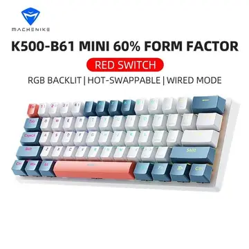 teclado mecanico machenike k500-b61