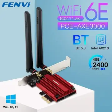 adaptador wifi intel ax210 pcie bluetooth 5.3