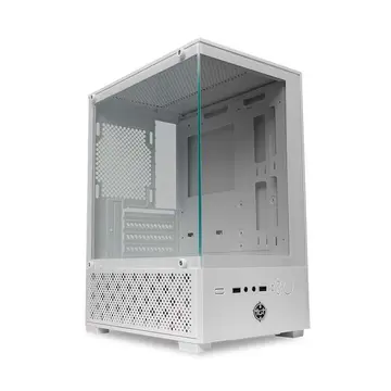 gabinete tgt legion mini tower lateral vidro branco