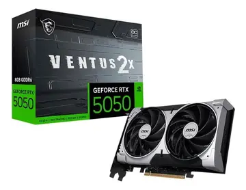 Placa de Vídeo MSI RTX 5050 Ventus 2X