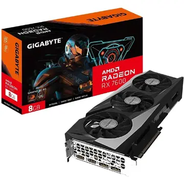 placa de vídeo gigabyte rx 7600 gaming oc 8gb