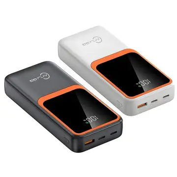 Carregador portátil Power Bank 20000mah de turbina de 22,5w super rápido