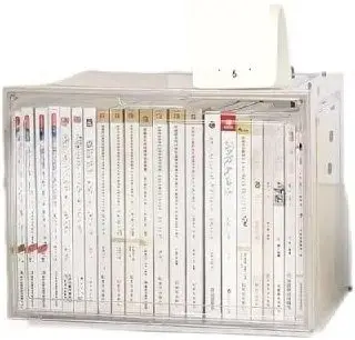 Kit Caixa Organizadora de Livros Acrílico Grande Capacidade 1 unidade