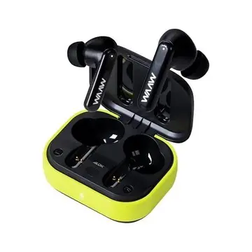 PARCELADO! WAAW by ALOK Fone de Ouvido MOB 500 ANC Bluetooth, com Modo Gamer e Resistente a Respingos D'Água, Até 36h de Autonomia