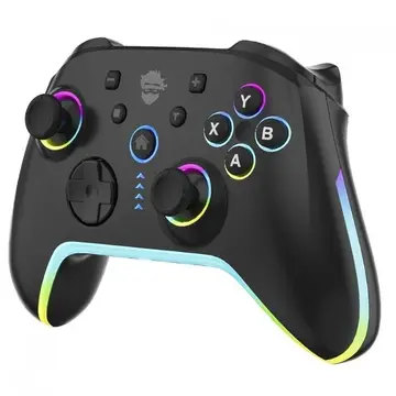 Controle Gamer Ninja Sword V2 Rgb Bluetooth Pc Android Ios Switch Preto Gn Ct Swbynwv2