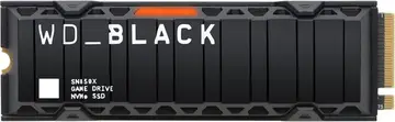 WD BLACK Unidade interna de estado sólido para jogos SN850X NVMe de 8 TB com dissipador de calor - Funciona com PlayStation 5, PCIe Gen4, M.
