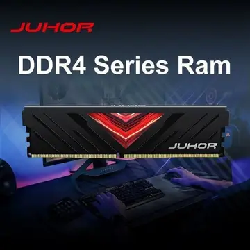 Memória Juhor DDR4 8GB 16GB 3200MHz CL18 Memória RAM para Computador Desktop