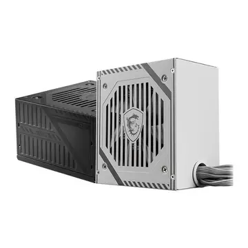 Fonte de Alimentação MSI MAG A650BNL White 650W 80 Plus Bronze PFC Ativo Branco