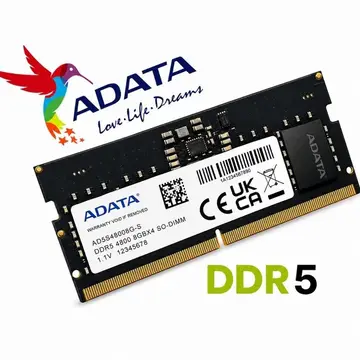 Memória RAM Adata DDR5 8GB 4800MHz Notebook