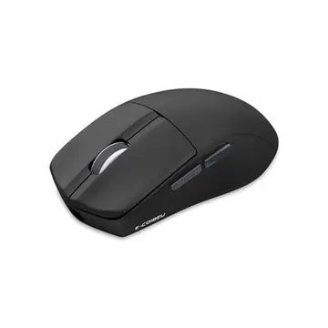 PARCELADO! Mouse Sem Fio Gamer Leve, 2.4G, Bluetooth, USB-C, 4000DPI, 1000Hz, Bateria 400mAh, Ergonômico para PC/Notebook