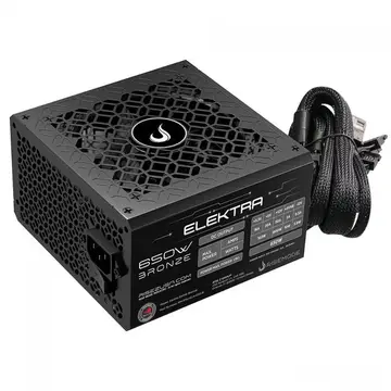 Fonte Rise Mode Elektra 650W 80 Plus Bronze Pfc Ativo Preto Rm Psu Elk 650 B