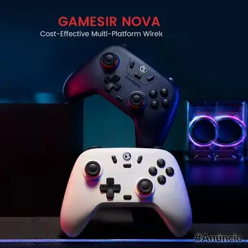 Controle Sem Fio Gamesir T4 Nova Lite, Hall Effect