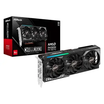 Placa de Vídeo ASRock RX 9070 Challenger