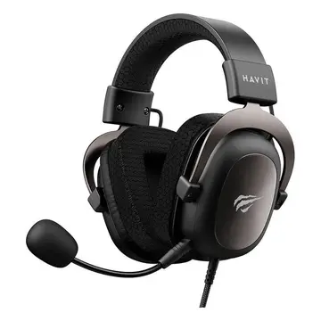 Headset Gamer Havit Drivers 53Mm Microfone Plugavel 3 5Mm Pc Ps4 Xbox One Preto Hv H2002D