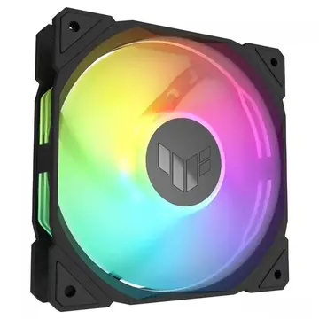 Cooler Para Gabinete Asus Tuf Gaming Tr120 Reverse Blade Argb 120Mm Pwm Preto 90Da00D0 B00000
