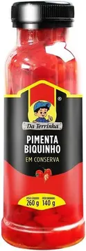 alimentos terrinhã pimenta biquinho 140g cx 12