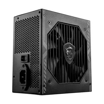 Fonte Msi Mag A650Bn 650W 80 Plus Bronze Pfc Ativo Com Cabo Preto 306 7Zp2B22 Ce0