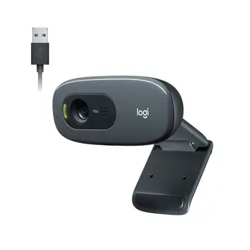 Webcam Hd Logitech C270 720P 30 Fps Microfone Integrado Usb 2 0 960