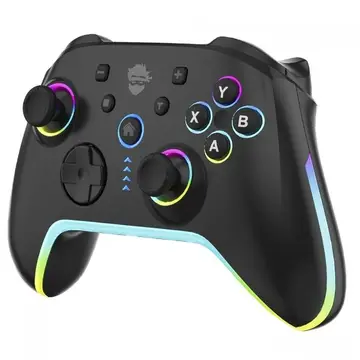 Controle Gamer Ninja Sword V2 Rgb Bluetooth Pc Android Ios Switch Preto Gn Ct Swbynwv2