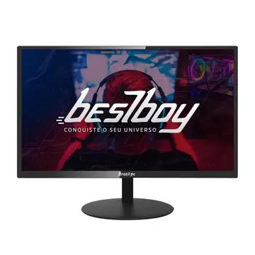 Monitor Brazilpc 19 Polegadas Led Widescreen 60hz Hdmi/vga Bpc-19we02-b Preto